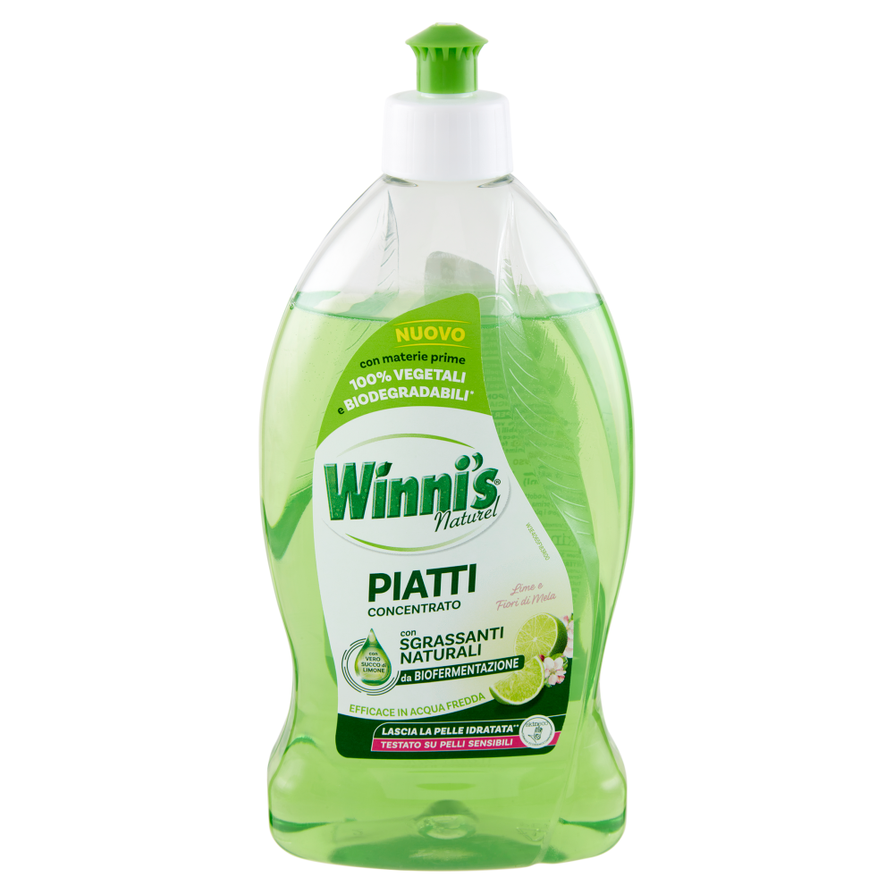 Winni's Naturel Piatti Concentrato Lime e fiori di Mela 480 ml