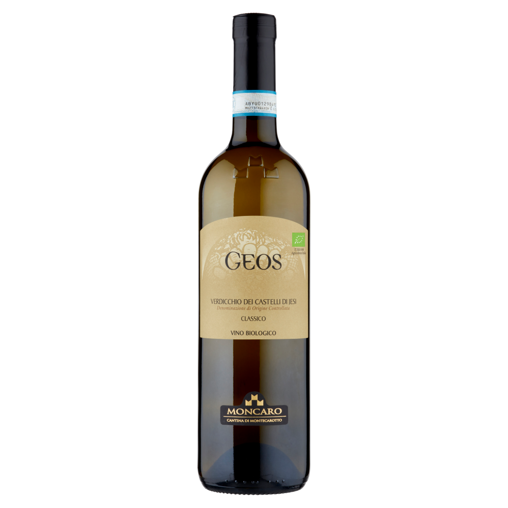Moncaro Geos Verdicchio dei Castelli di Jesi DOC Classico Vino Biologico 750 ml