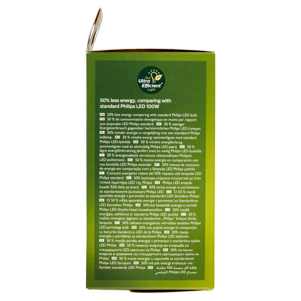 Philips Led Goccia Vetro Filamento 100W E27 4000K 