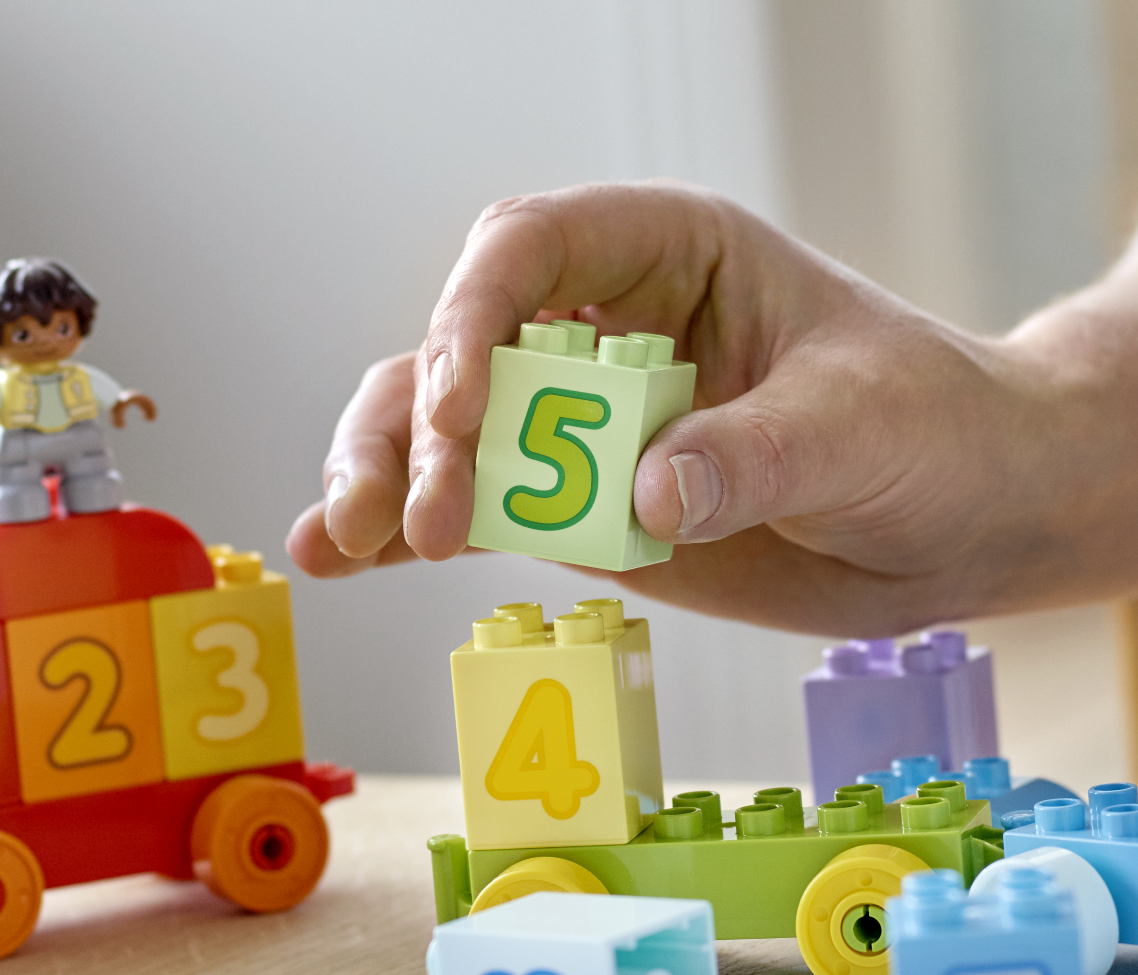 LEGO DUPLO 10954 Treno dei Numeri - Impariamo a Contare, Giochi Didattici con Mattoncini Numerati per Bambini e Bambine da 1+