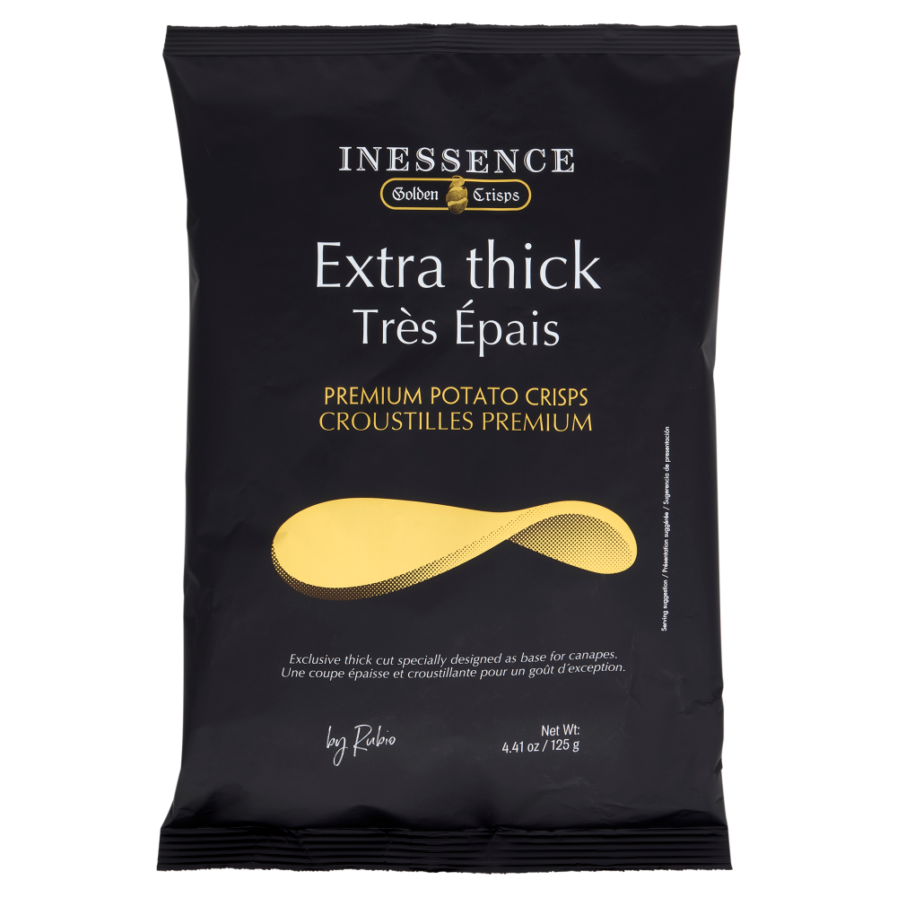 Inessence Extra thick Premium Potato Crisps 125 g