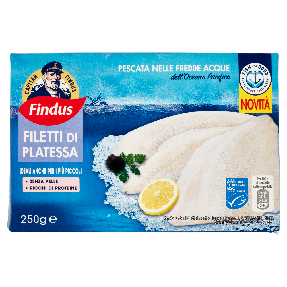 Capitan Findus Filetti di Platessa 250 g