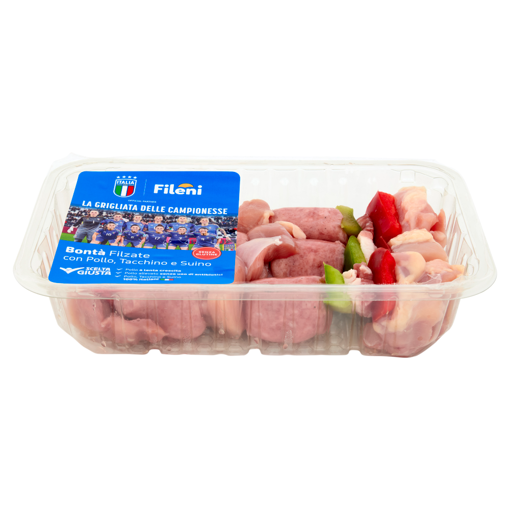 Fileni Bont&agrave; Filzate con Pollo, Tacchino e Suino 0,480 kg