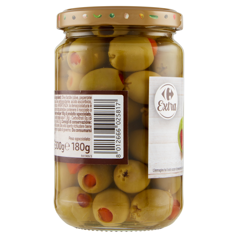 Carrefour Extra Olive Farcite 300 g
