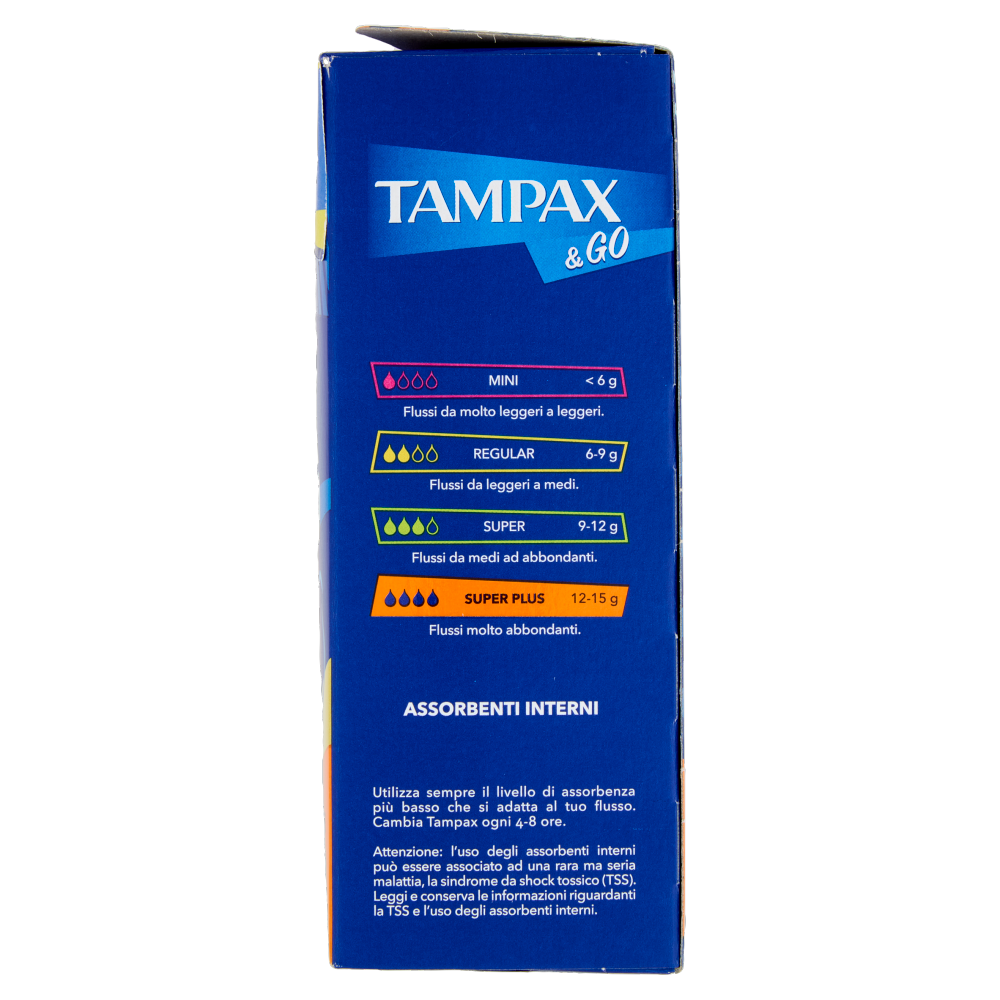 Tampax & Go Super Plus 18 pz