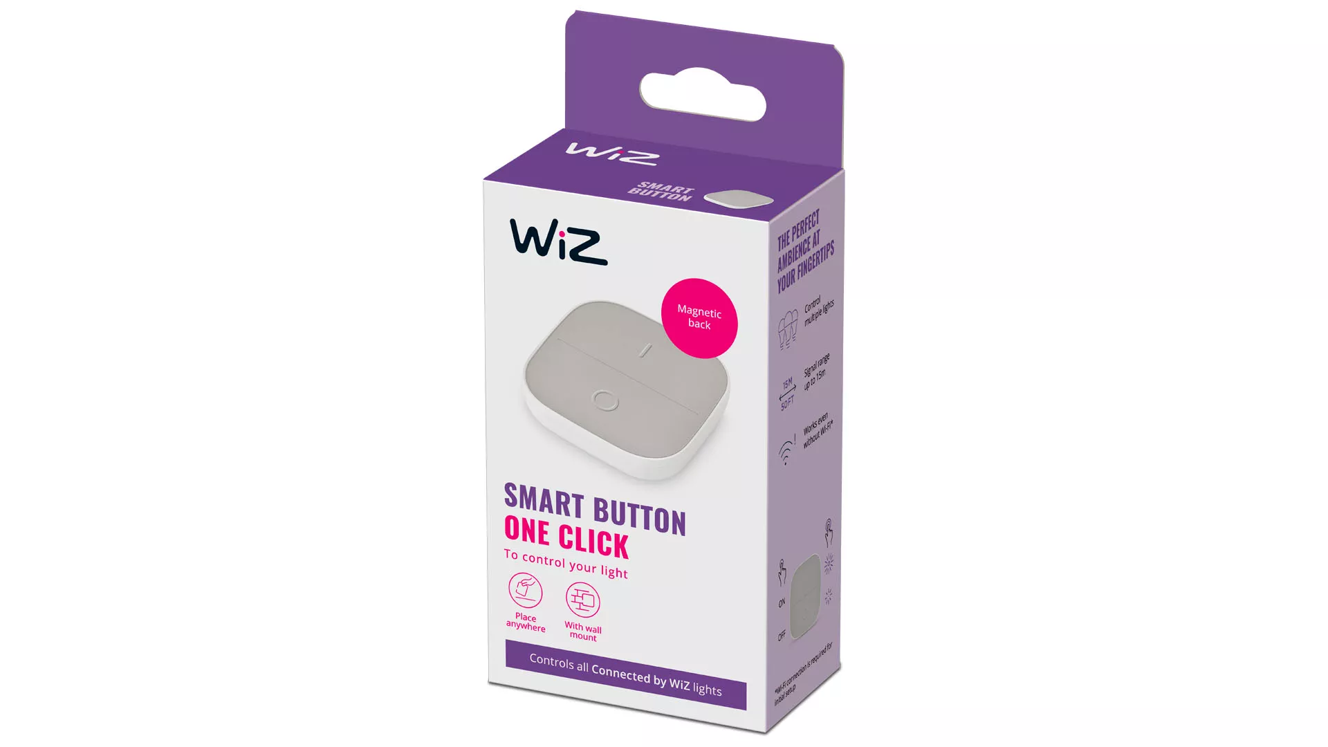 WiZ Portable button