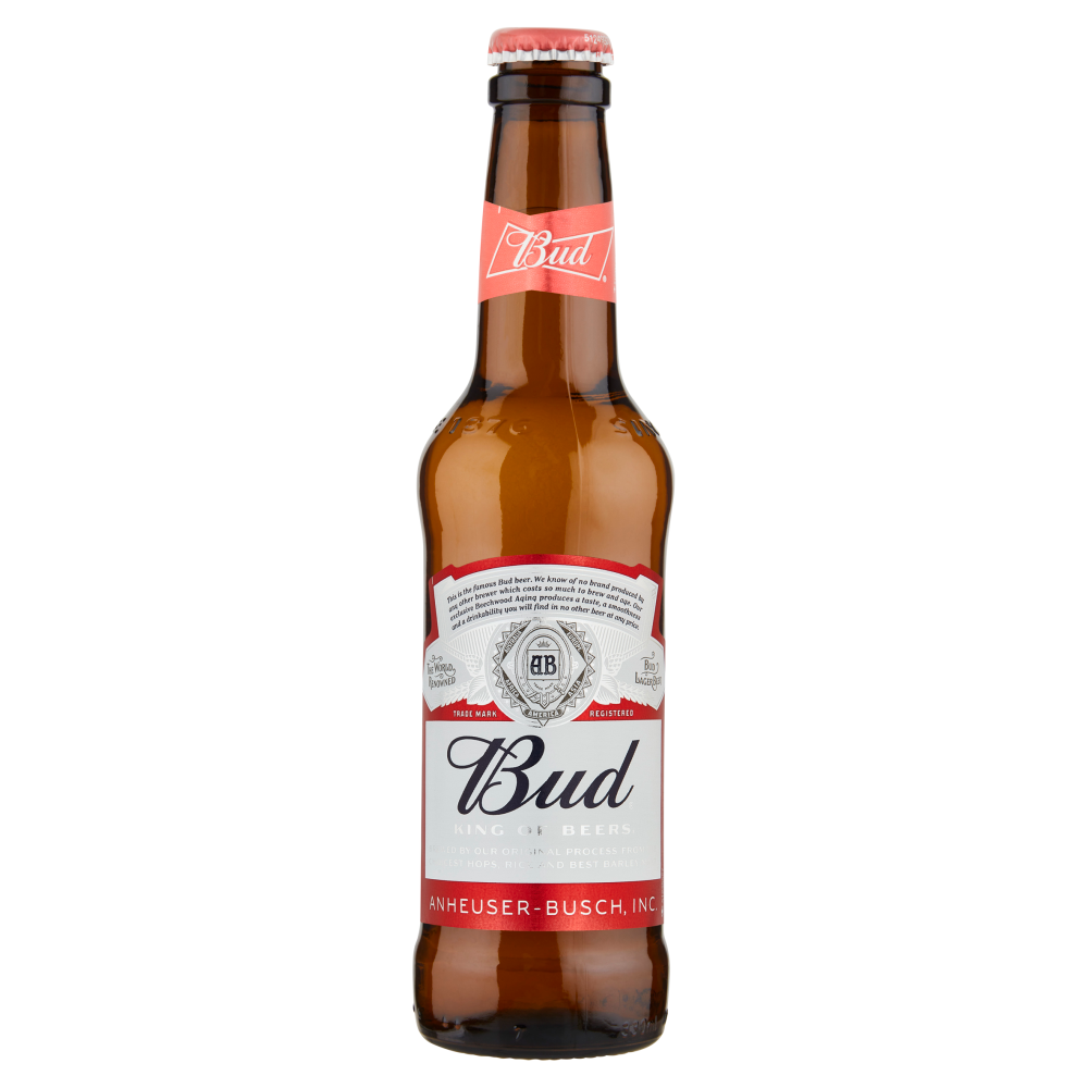 BUD Birra lager americana bottiglia 33cl
