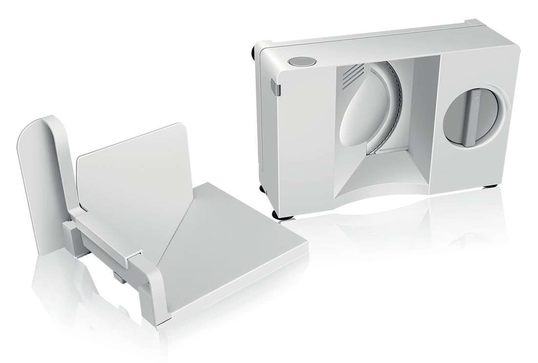 RGV SMARTY 170 affettatrice Elettrico 120 W Bianco ABS sintetico