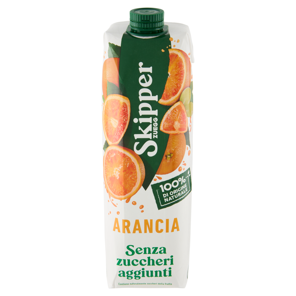 Zuegg Skipper Arancia Senza zuccheri aggiunti 1000 ml