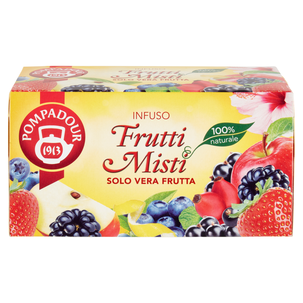 Pompadour Infuso Frutti Misti bustine 20 x 3 g