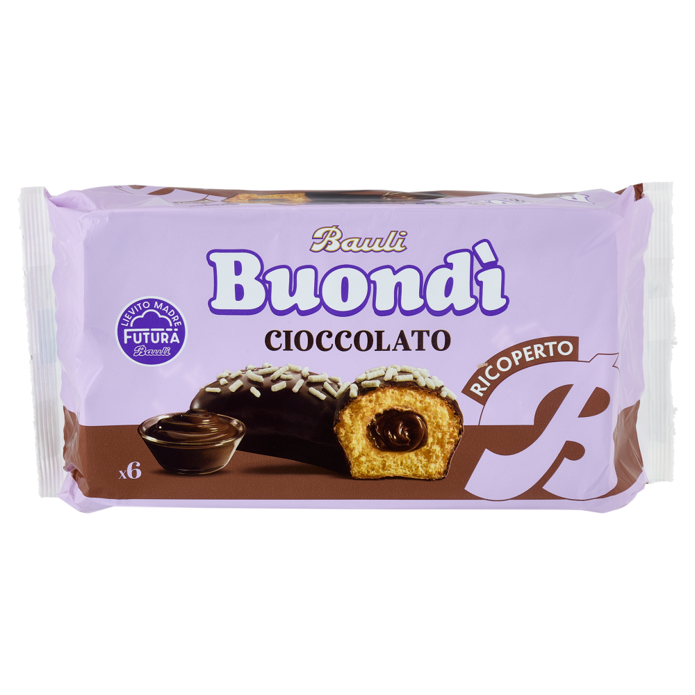Bauli Buondì Cioccolato Ricoperto 6 x 46 g