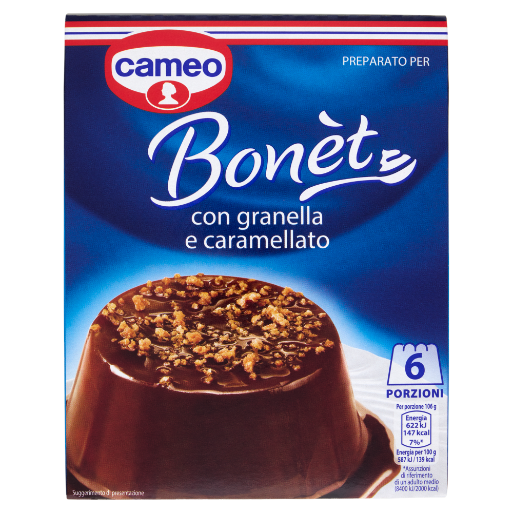 cameo Preparato per Bonèt con granella e caramellato 170 g