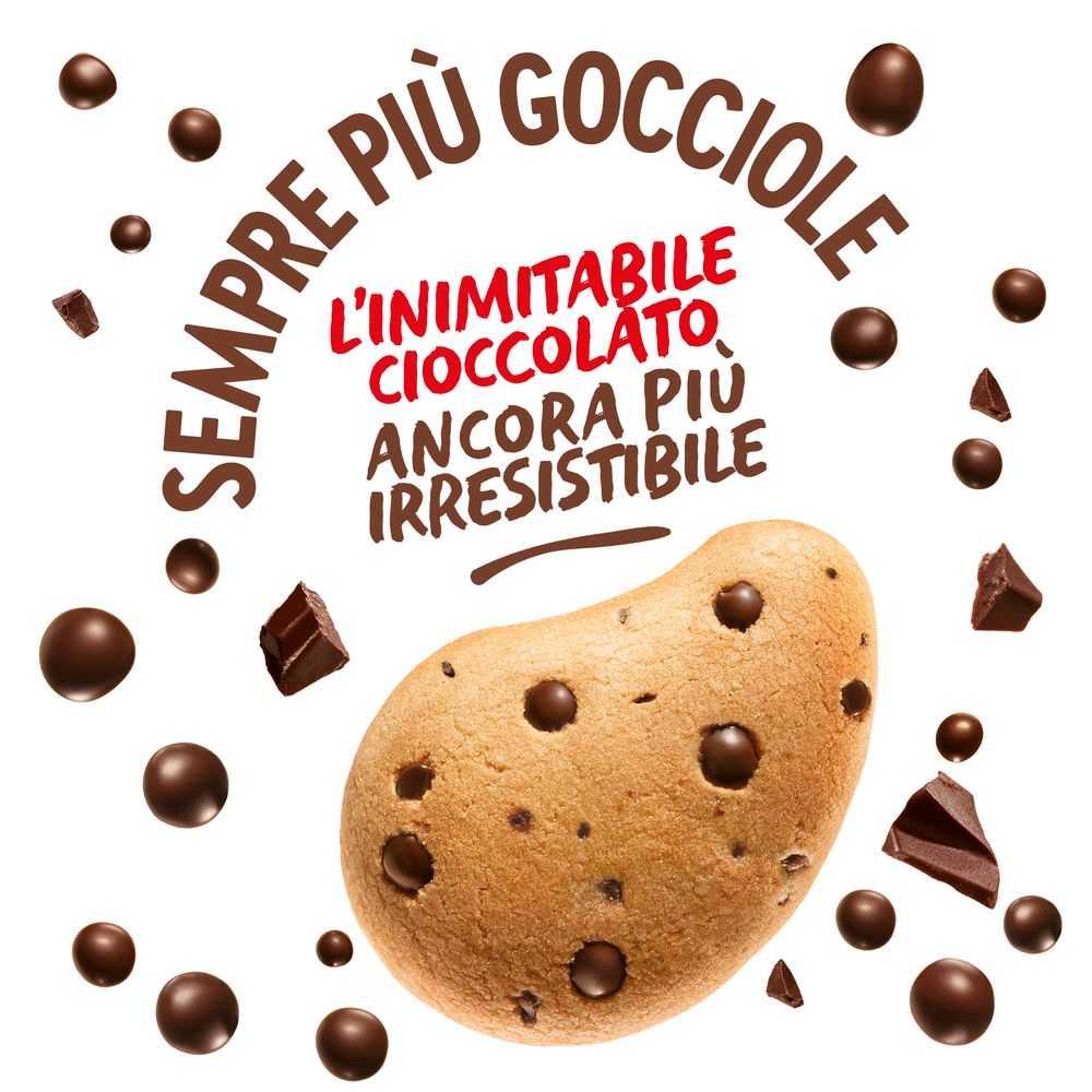 Pavesi Gocciole Chocolate Biscotti con Gocce di Cioccolato 500g