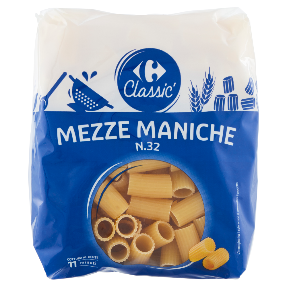 Carrefour Classic Mezze Maniche N.32 500 g