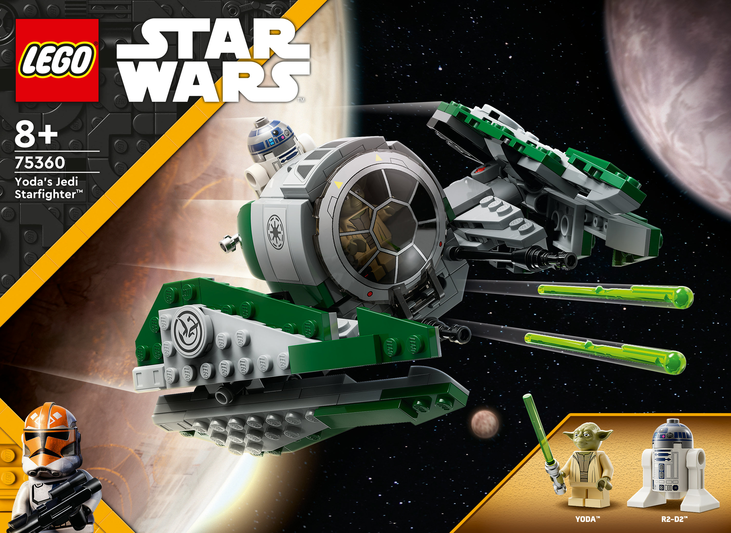 LEGO Star Wars Jedi Starfighter™ di Yoda