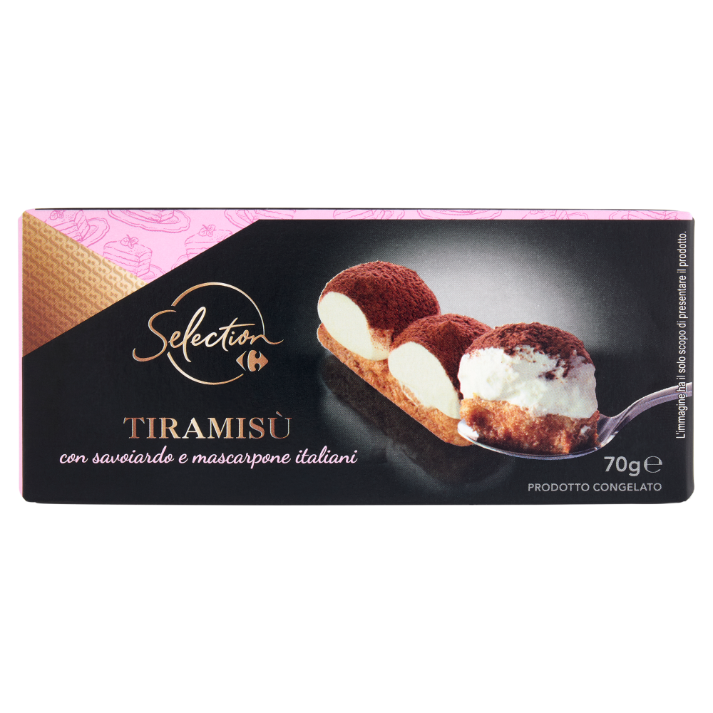 Carrefour Selection Tiramisù Prodotto Congelato 70 g