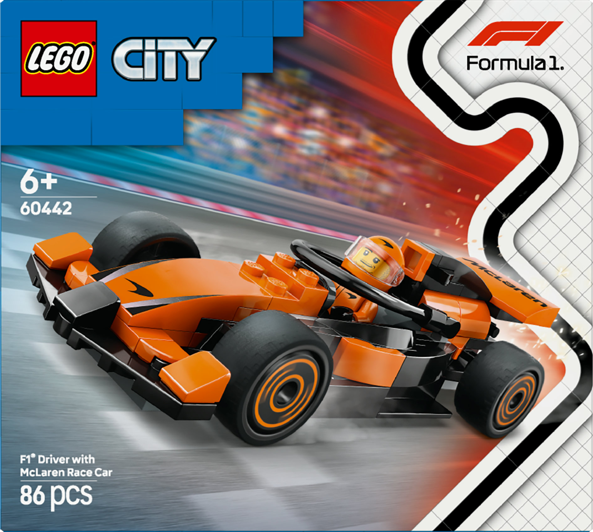 LEGO City Pilota e monoposto McLaren F1&reg;