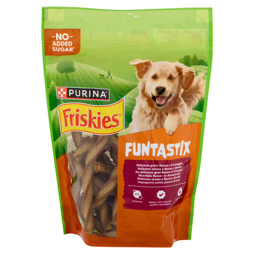 PURINA FRISKIES Funtastix Bacon e Formaggio 175g