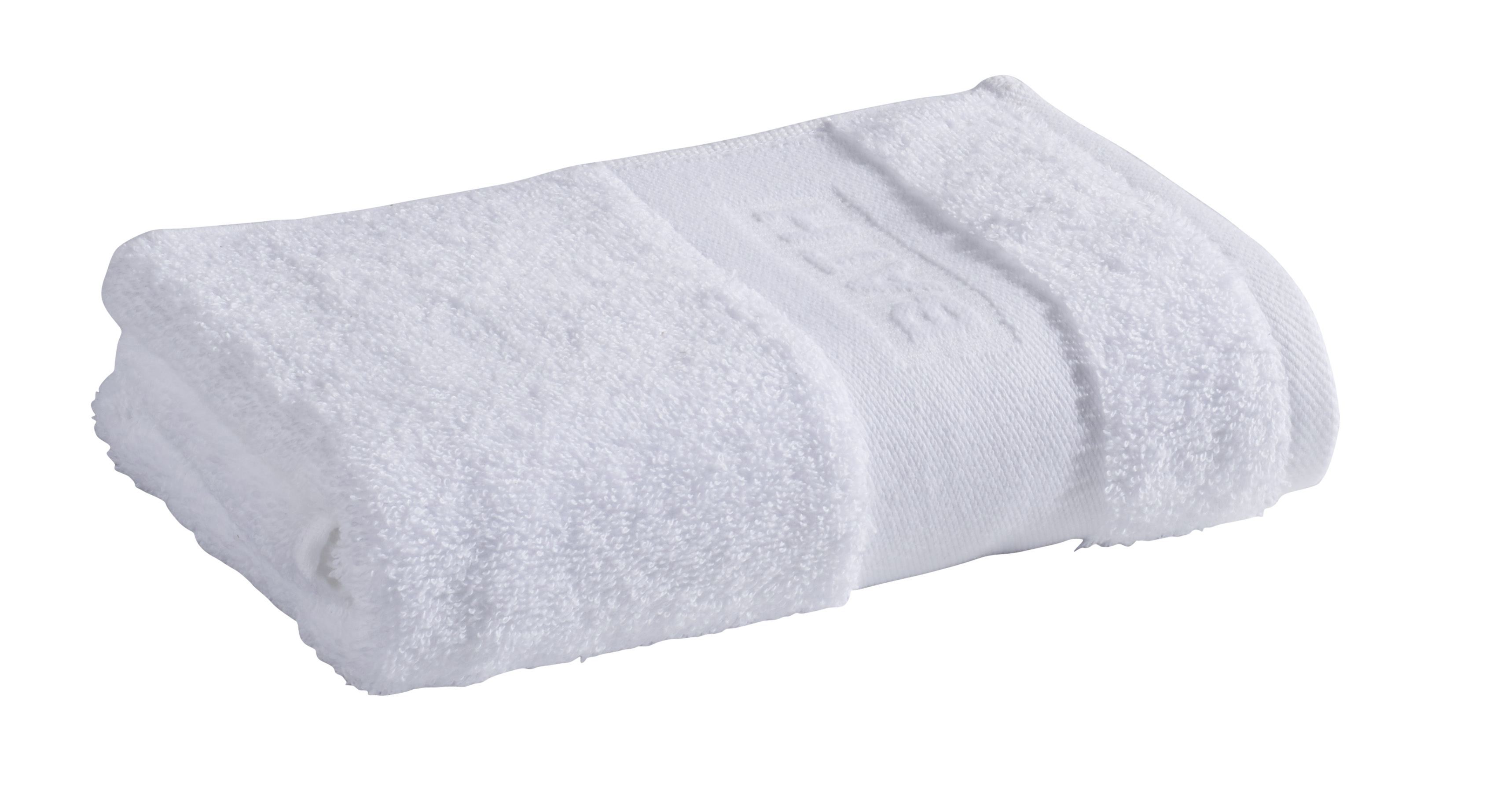 TEX HOME Asciugamano, mis. 50x90 cm, 100% cotone, colore bianco