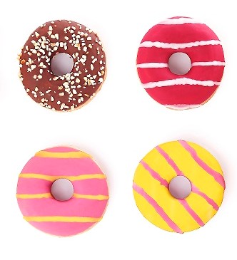 Mix Fashion 2 Donuts Deliloops Gusti Assortiti