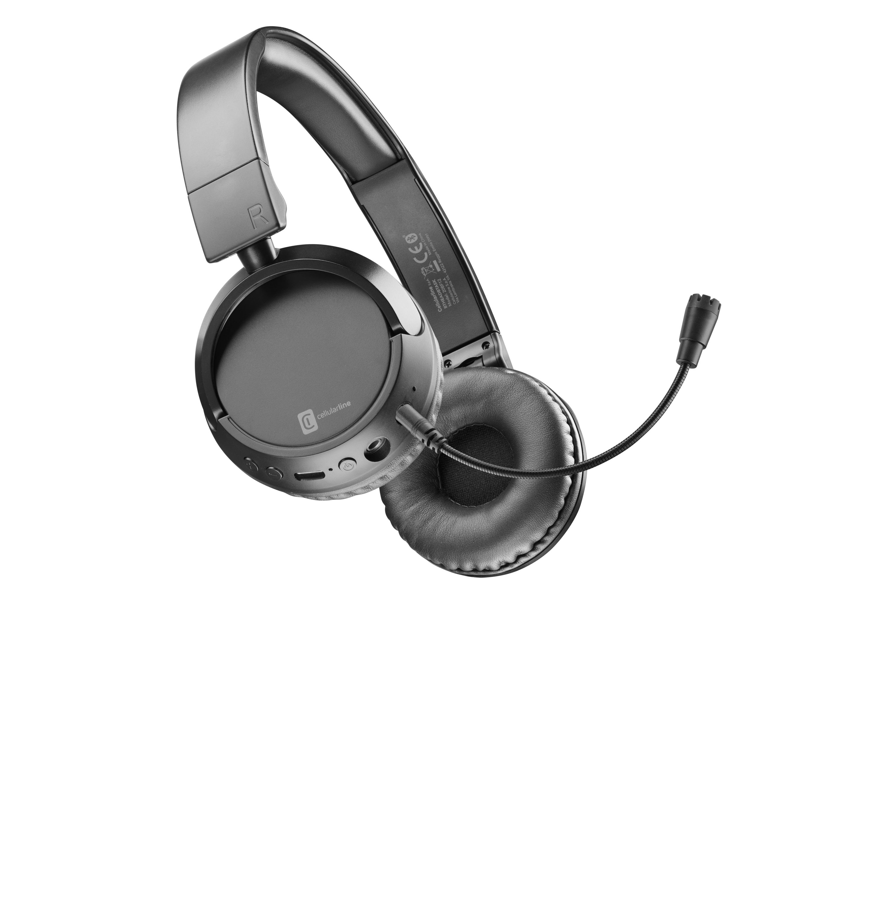 Cellularline HOME & OFFICE - TASK Cuffia con microfono rimovibile