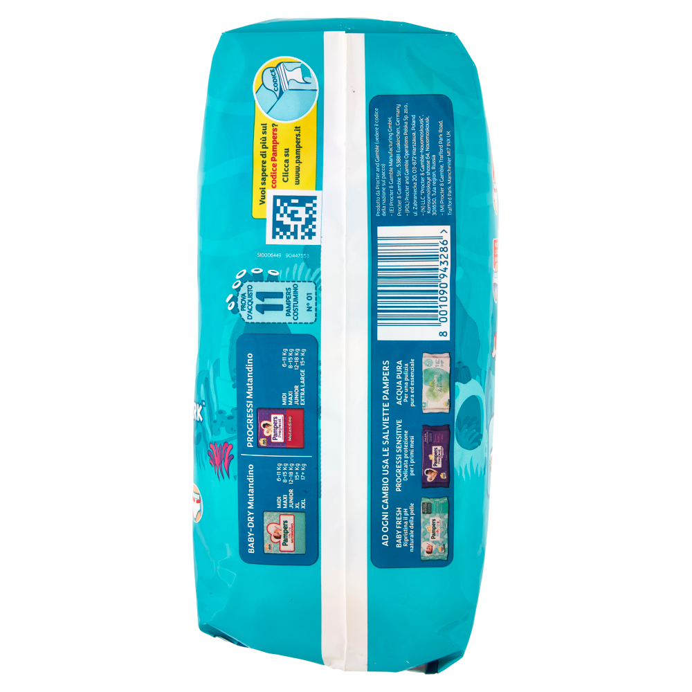 Pampers Costumino 4-5 11 pz
