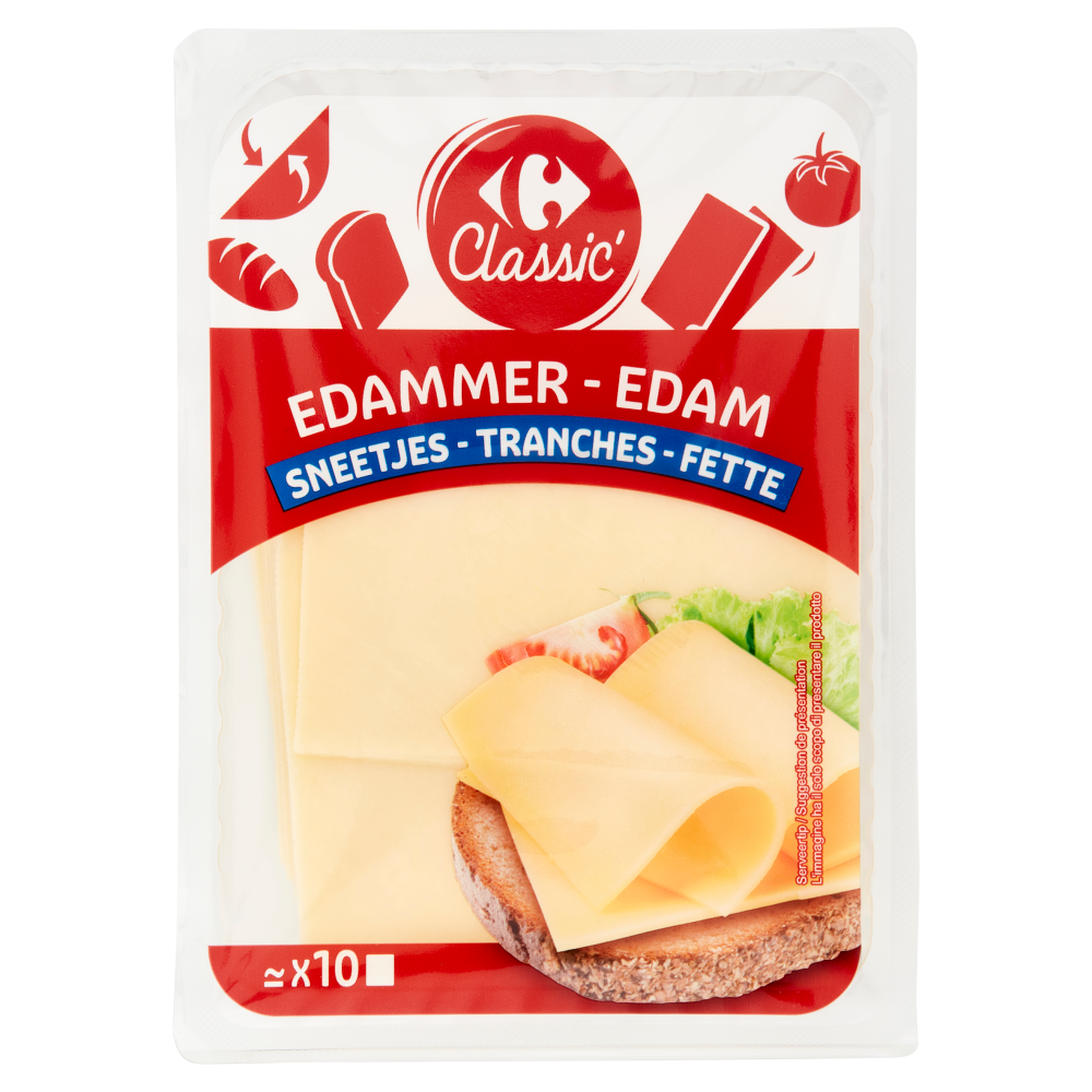Carrefour Classic Edam Fette 200 g