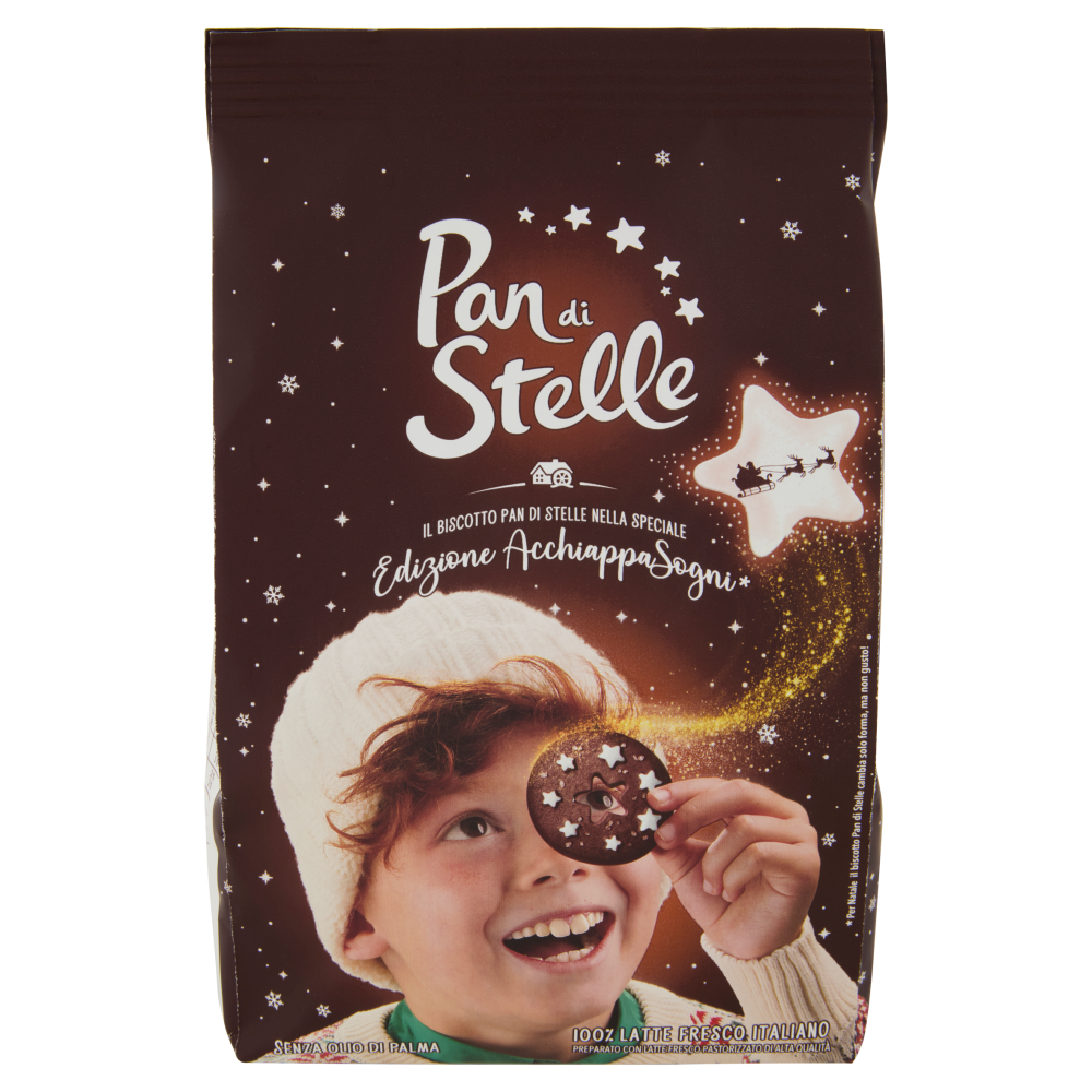 Pan di Stelle Biscotto al Cacao Nocciole e Latte Fresco 100% italiano 350g