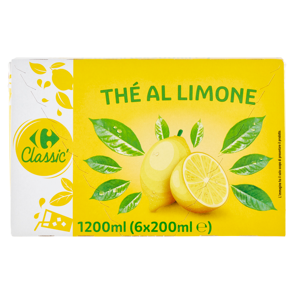Carrefour Classic Thé al Limone 6 x 200 ml