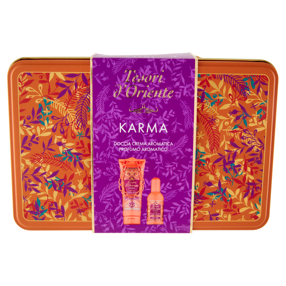 Tesori d'Oriente Karma Doccia Crema Aromatica 250 ml + Profumo Aromatico 100 ml