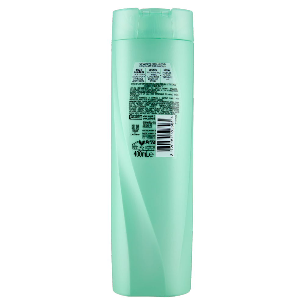 sunsilk Onde Meravigliose Shampoo per Capelli Mossi 400 mL