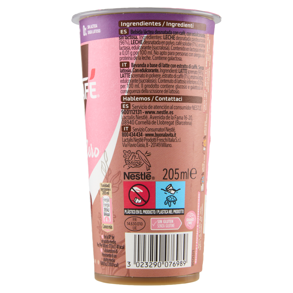 NESCAFÉ Latte Triple Zero 205ml