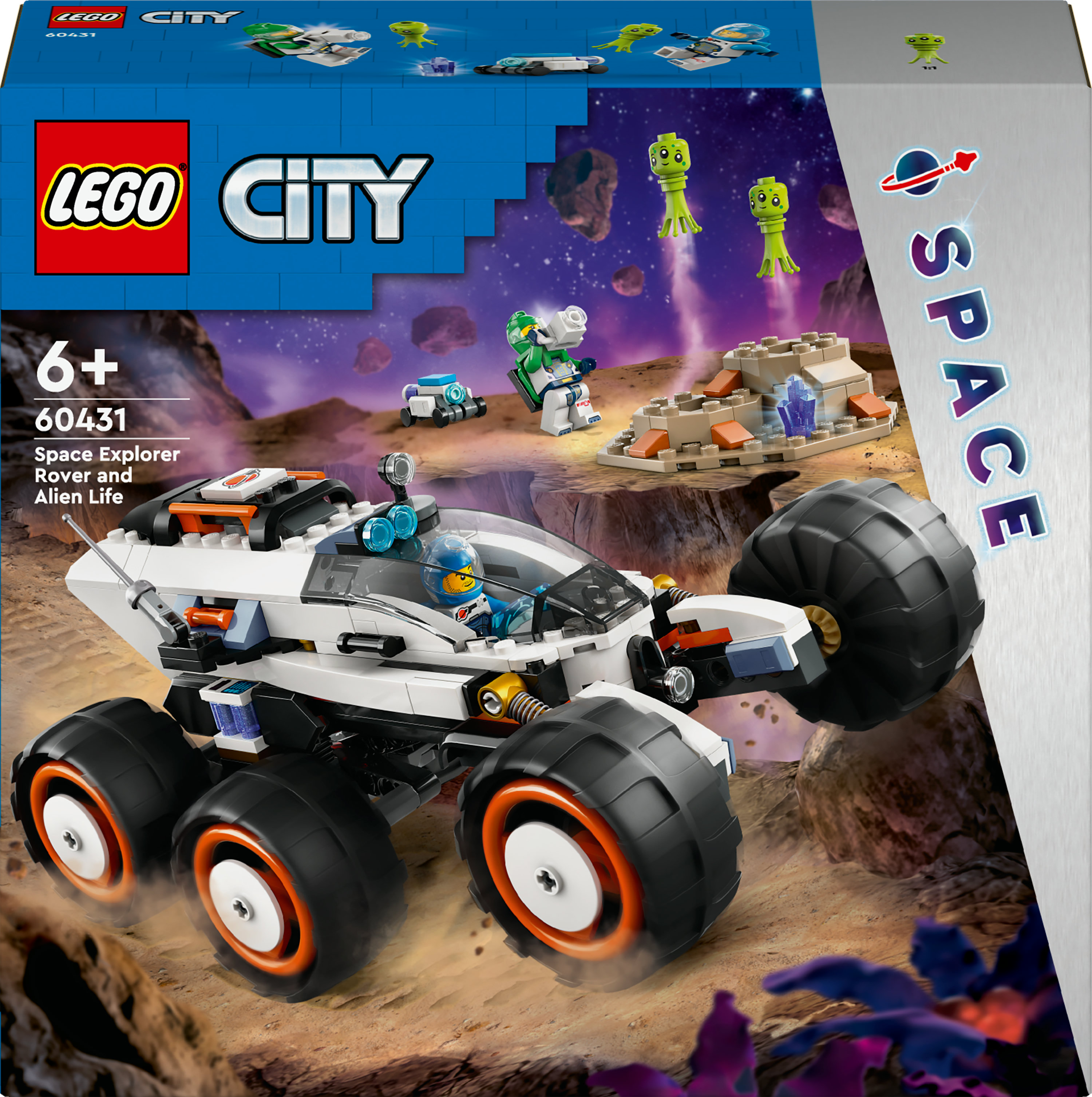 LEGO City Rover esploratore spaziale e vita aliena