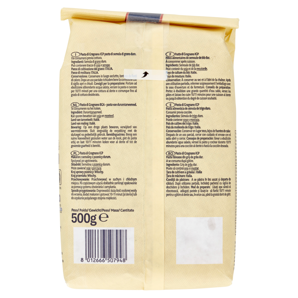 Terre d'Italia Pasta di Gragnano IGP Fusilli 500 g