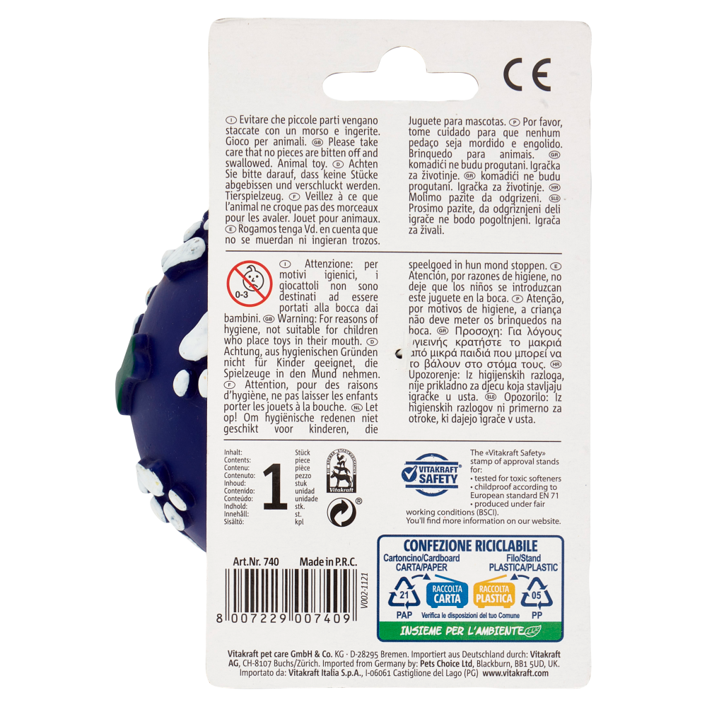 Vitakraft Sound Palla parlante 1 pz