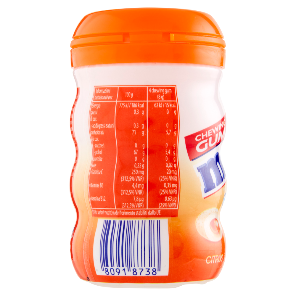 Mentos con Vitamine gusto Citrus 50 confetti 100 g