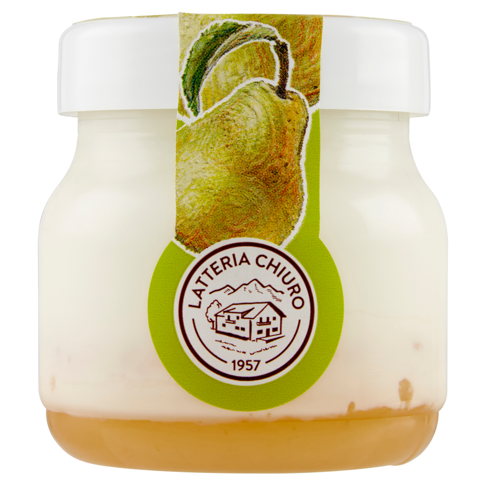 AlpiYò Yogurt di Valtellina Intero con confettura extra di Pere 125 g