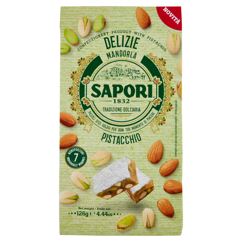 Sapori Delizie Mandorla Pistacchio 126 g