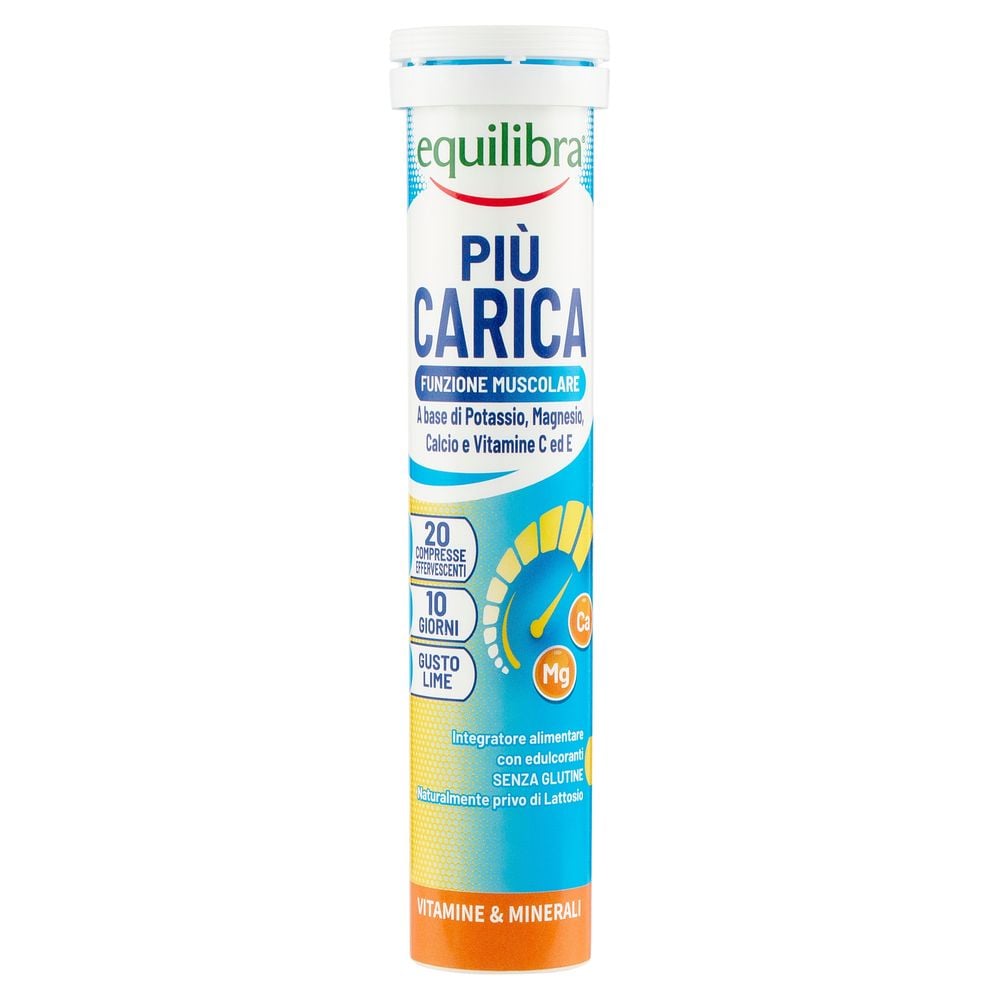 Equilibra Più Carica 20 Compresse Effervescenti 90 g