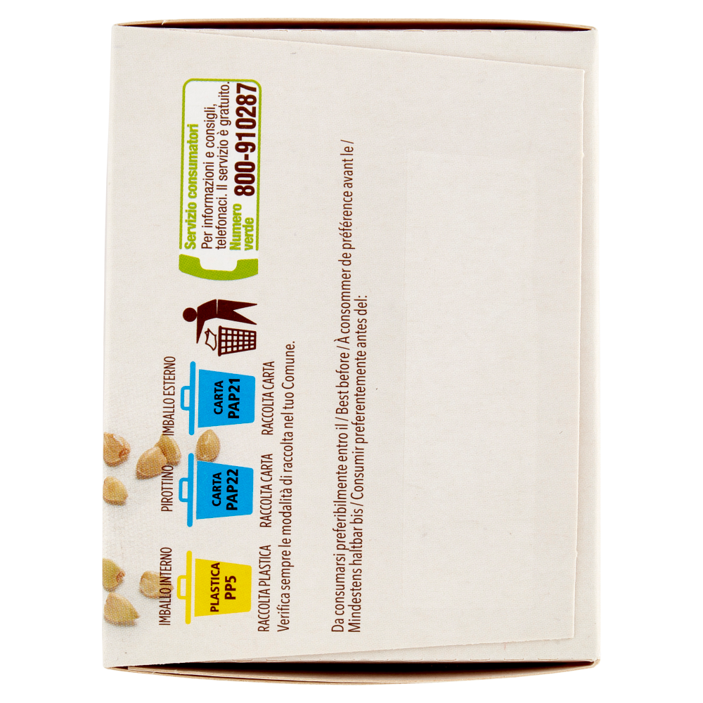 Germinal Bio Tortino Grano saraceno mandorla Gluten Free 4 x 45 g