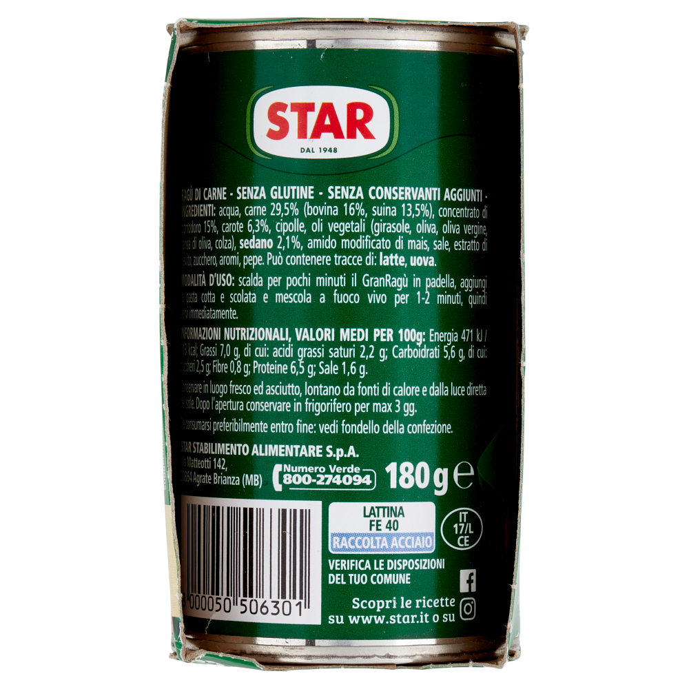 Star il mio Gran Ragù Classico 2 x 180 g