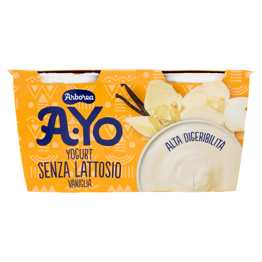 Arborea A-Yo Yogurt Senza Lattosio Vaniglia 2 x 125 g