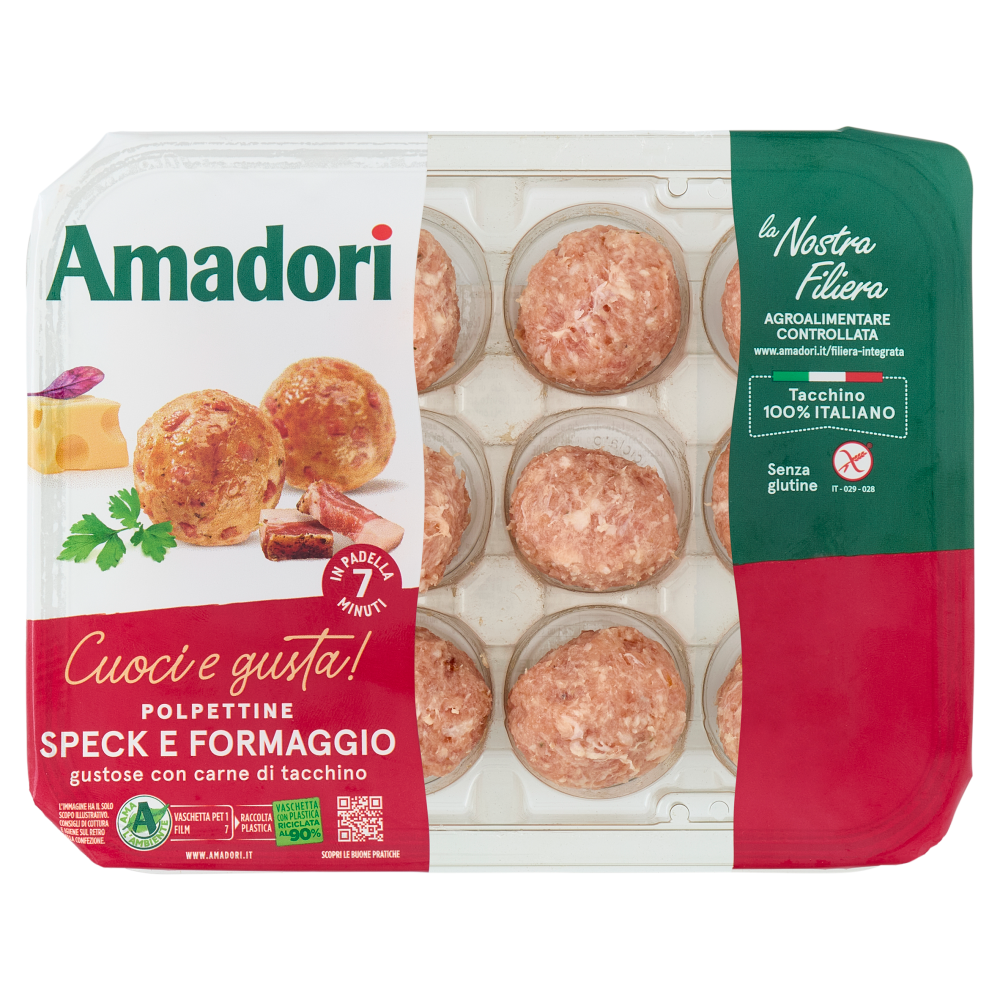 Amadori Polpettine Speck e Formaggio 0,240 kg