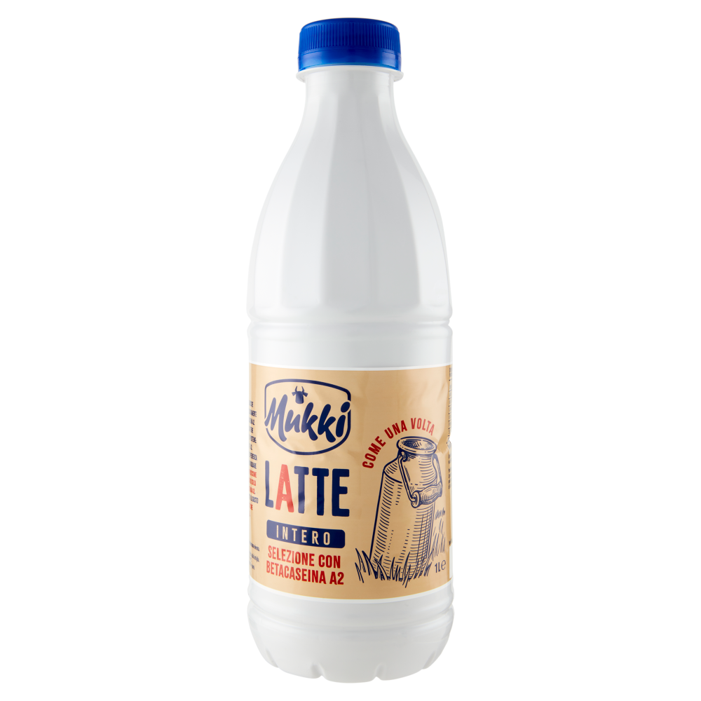 Mukki Come Una Volta Latte Intero Selezione con Betacaseina A2 1 L