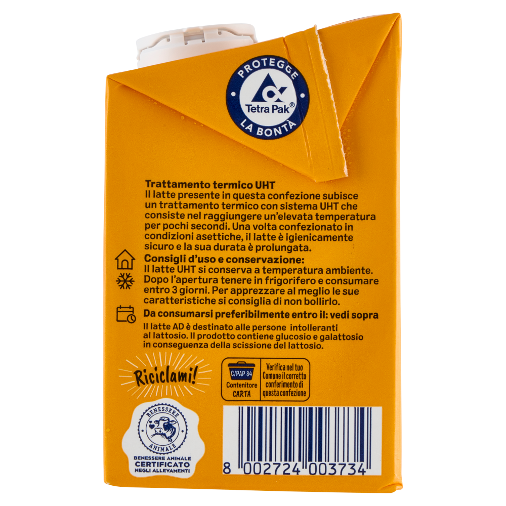 Arborea Ad Latte Parzialmente Scremato ad Alta Digeribilit&agrave; Senza Lattosio 500 ml