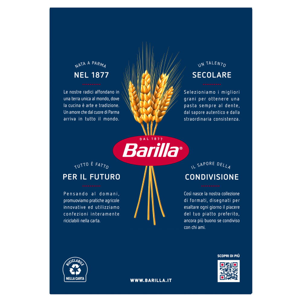 Barilla Pasta Penne Lisce n.71 500g