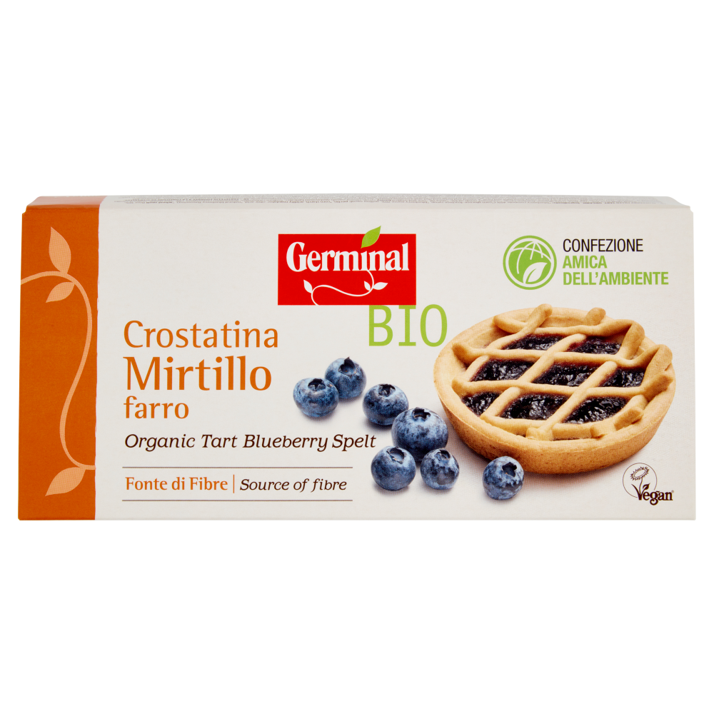 Germinal Bio Crostatina Mirtillo farro 4 x 50 g