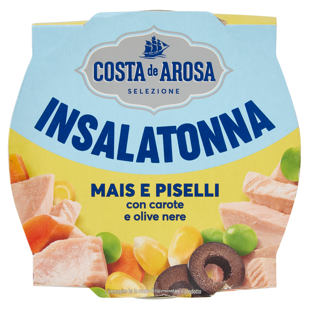 Costa de Arosa Insalatonna Mais e Piselli 160 g