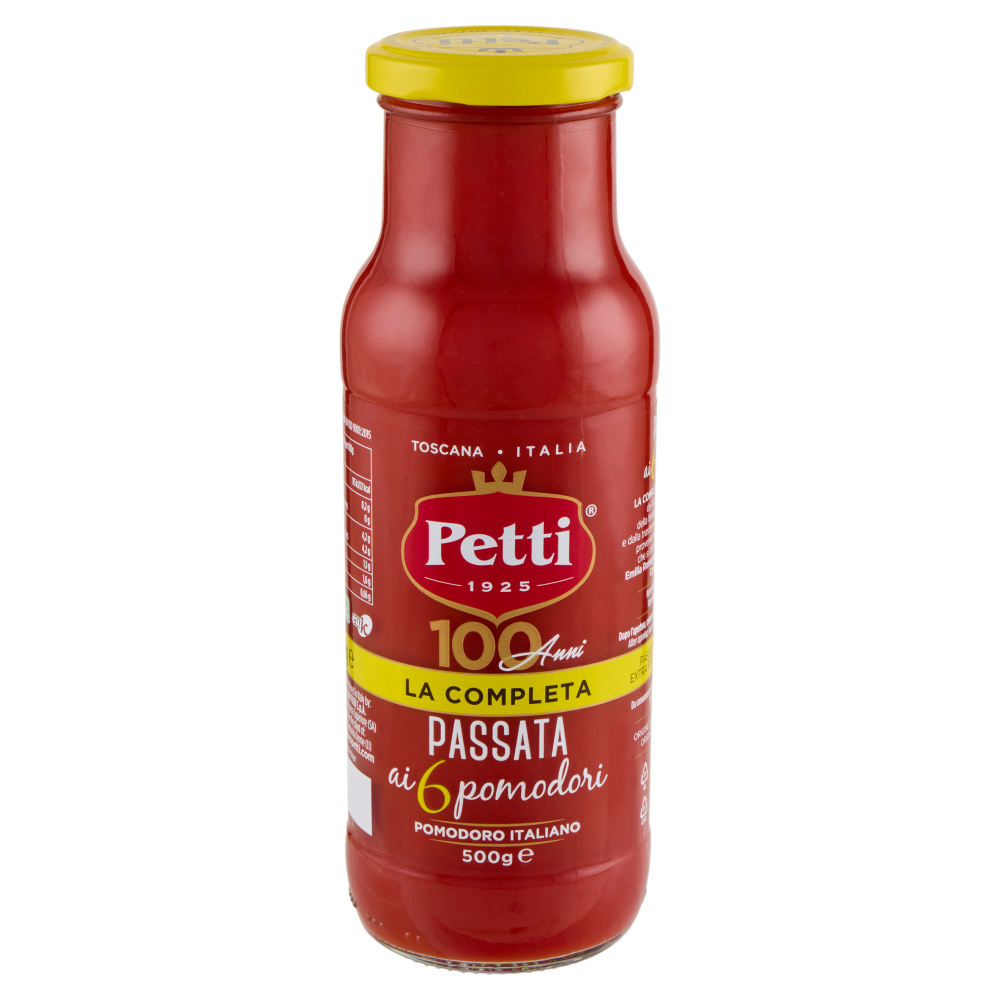Petti "La Completa" - Passata ai 6 pomodori- Pomodoro Italiano 500 g