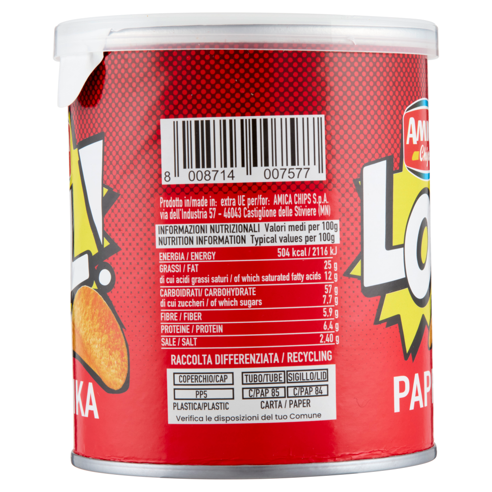 Amica Chips LOL! Paprika 45 g